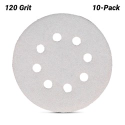 ABRASIVE DISC WHITE 125mm P120