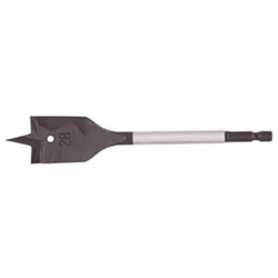 MAKITA ELITE FLAT WOOD SPADE "BIT 28MM - 1/4"" HEX SHANK"