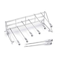 WEBER ELEVATIONS GRILL RACK AND SKEWER SET